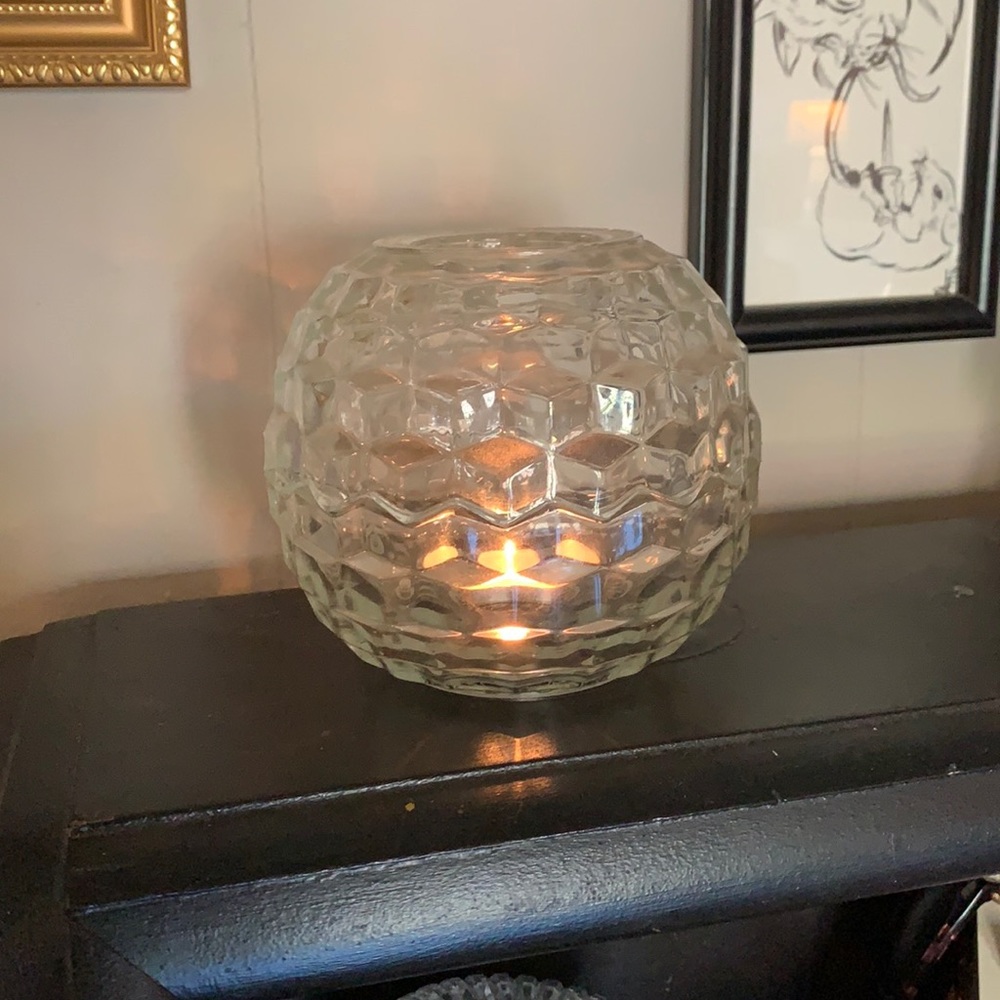 Fairy lamp. Glass lantern